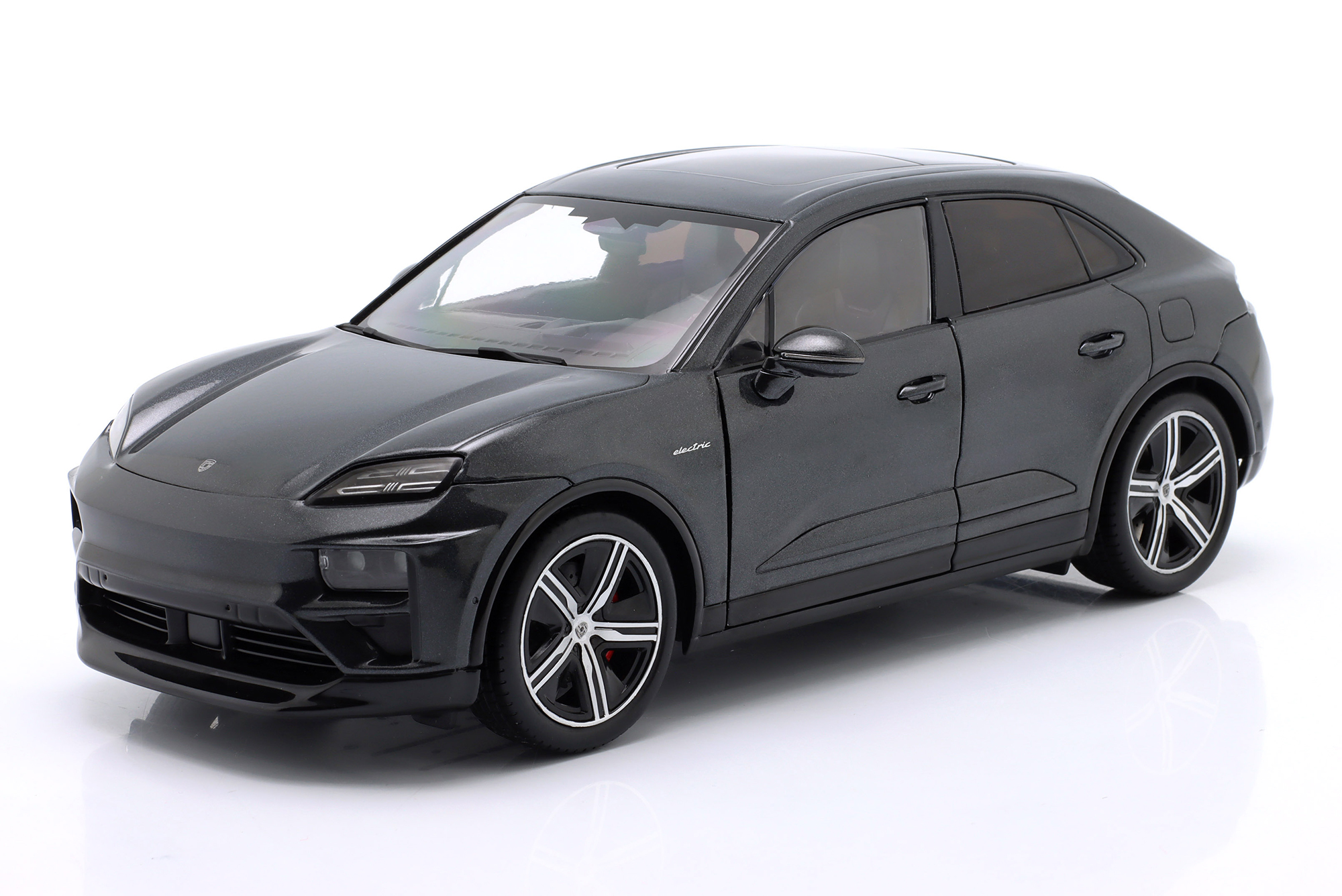 PORSCHE MACAN TURBO H2 YEAR 2024 VOLCAN GRAY / ПОРШЕ МАКАН ТУРБО H2 ВОЛКАН СЕРЫЙ