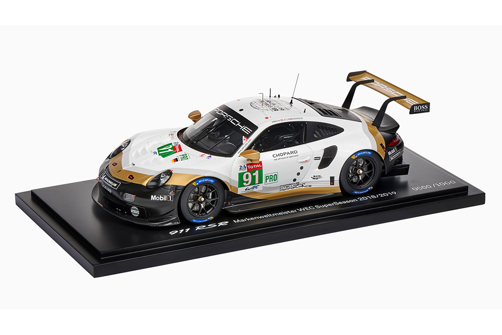 PORSCHE 911 RSR #91 MARKENWELTMEISTER 24H LEMANS 2019