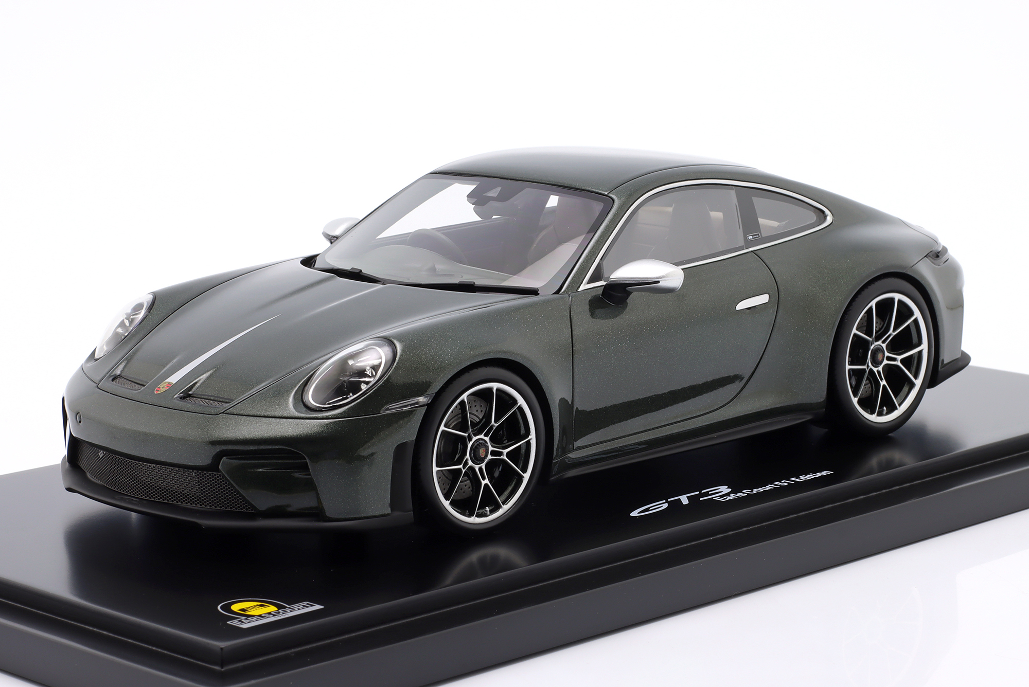PORSCHE 911 (992.2) GT3 TOURING EARLS COURT 51 EDITION 2026 GREEN METALLIC / ПОРШЕ 911 992 2 ГТ3 ТУРИНГ ИРЛС КУРТ 51 ЗЕЛЕНЫЙ МЕТАЛЛИК