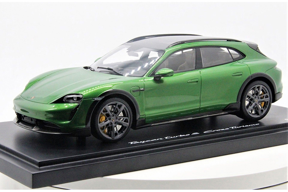 PORSCHE TAYCAN TURBO S CROSS TURISMO 2026 GREEN / ПОРШЕ ТАЙКАН ТУРБО С ЗЕЛЕНЫЙ (БОКС В КОМПЛЕКТЕ)