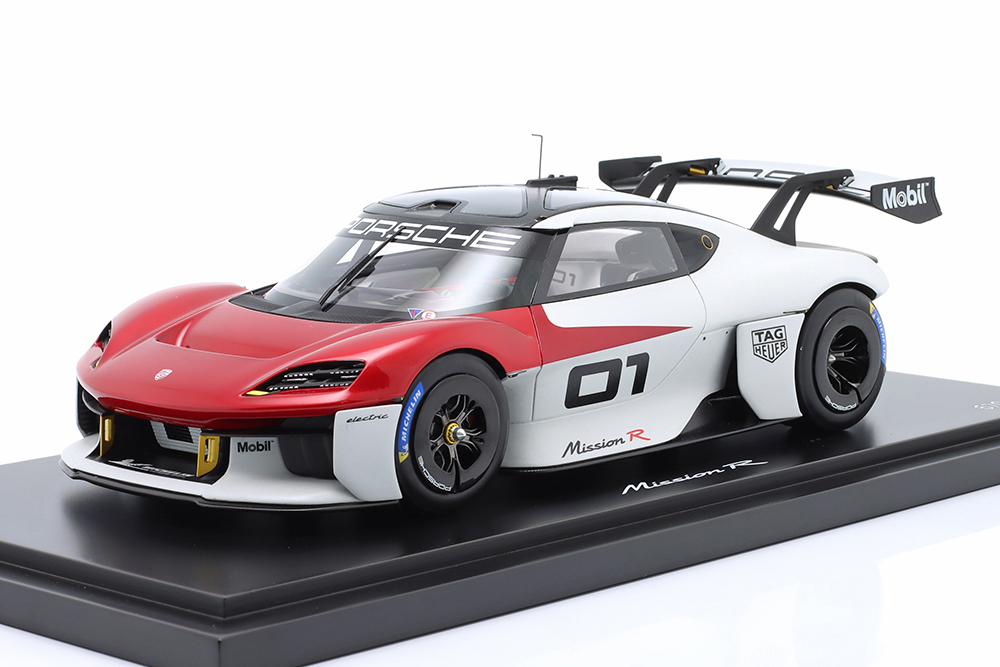PORSCHE MISSION R #01 RED / WHITE