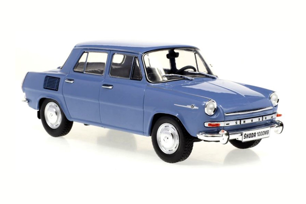 SKODA 1000 MB 1969 BLUE