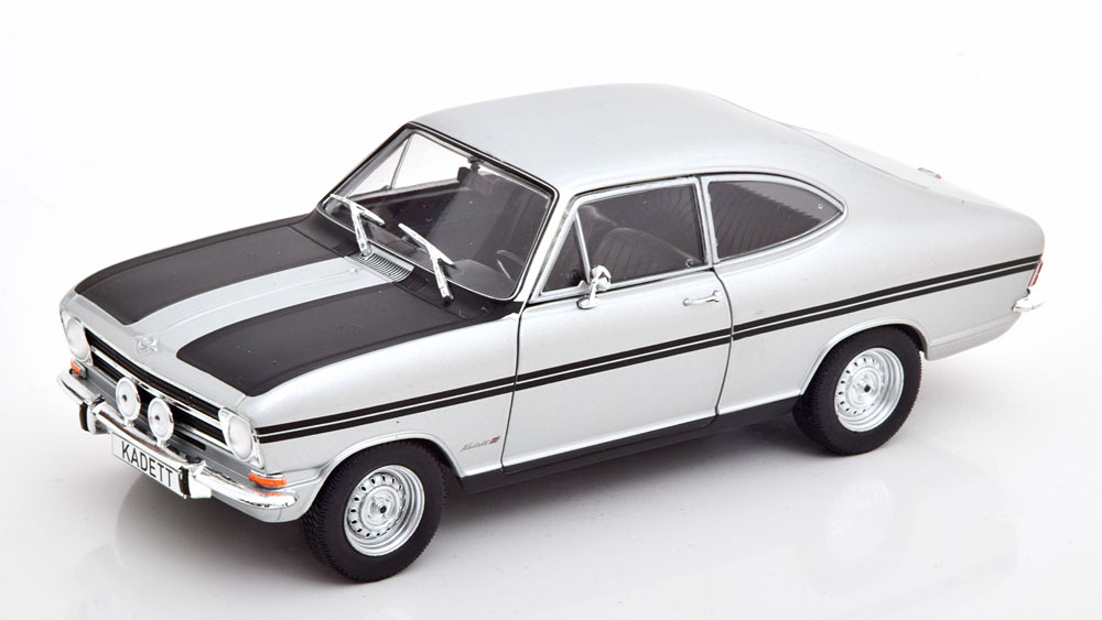 OPEL KADETT B RALLY SILVER MATT-BLACK