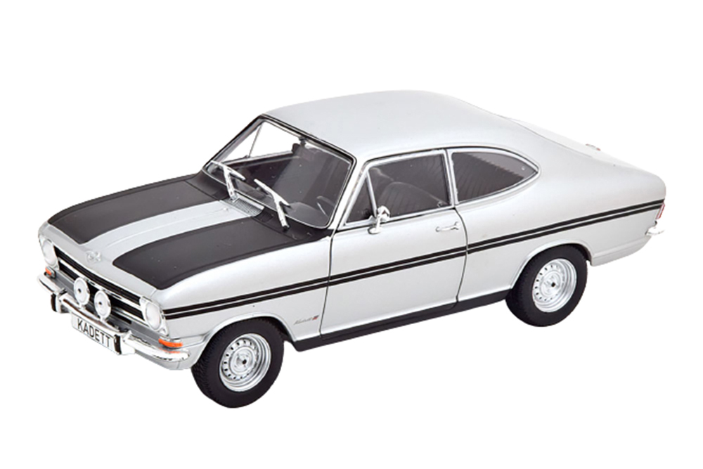 OPEL KADETT B RALLYE 1967 SILVER/MATT BLACK