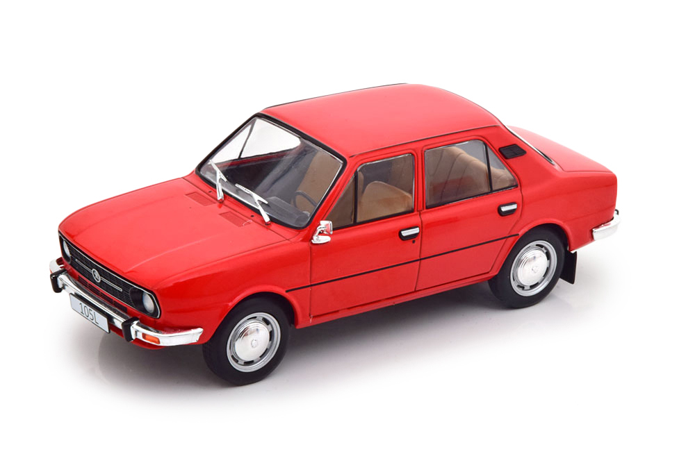 SKODA 105L 1976 RED