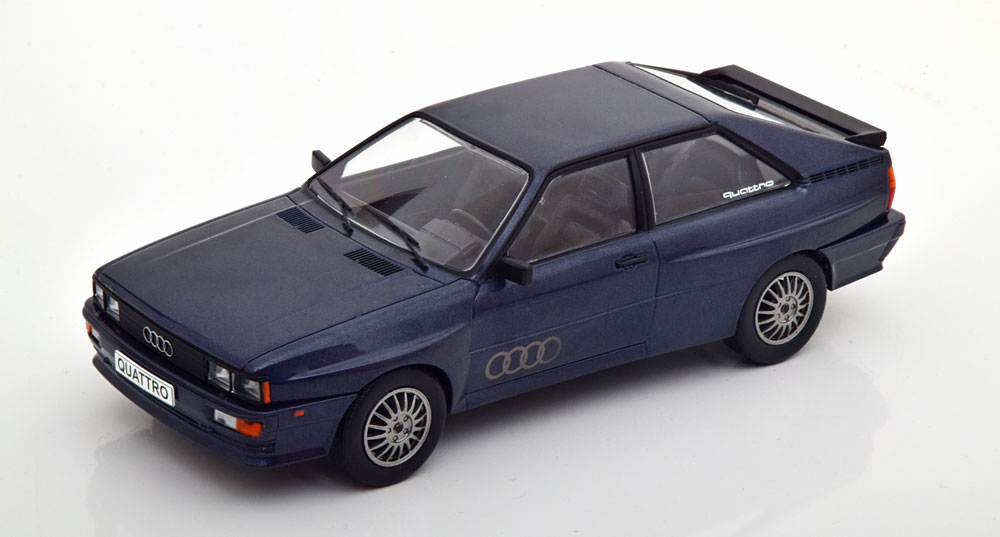AUDI QUATTRO 1981 METALLIC DARK BLUE / ФУДИ КВАТРО СИНИЙ