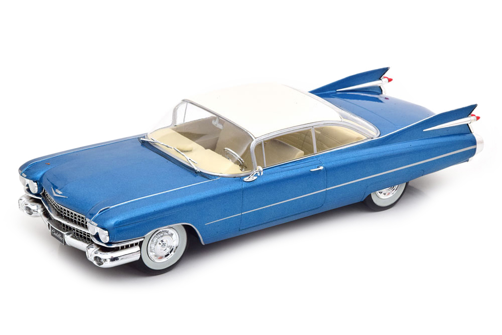 CADILLAC ELDORADO 1959 METALLIC BLUE/WHITE / КАДИЛЛАК ЭЛЬДОРАДО