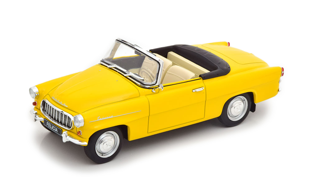 SKODA FELICIA CONVERTIBLE 1959 YELLOW