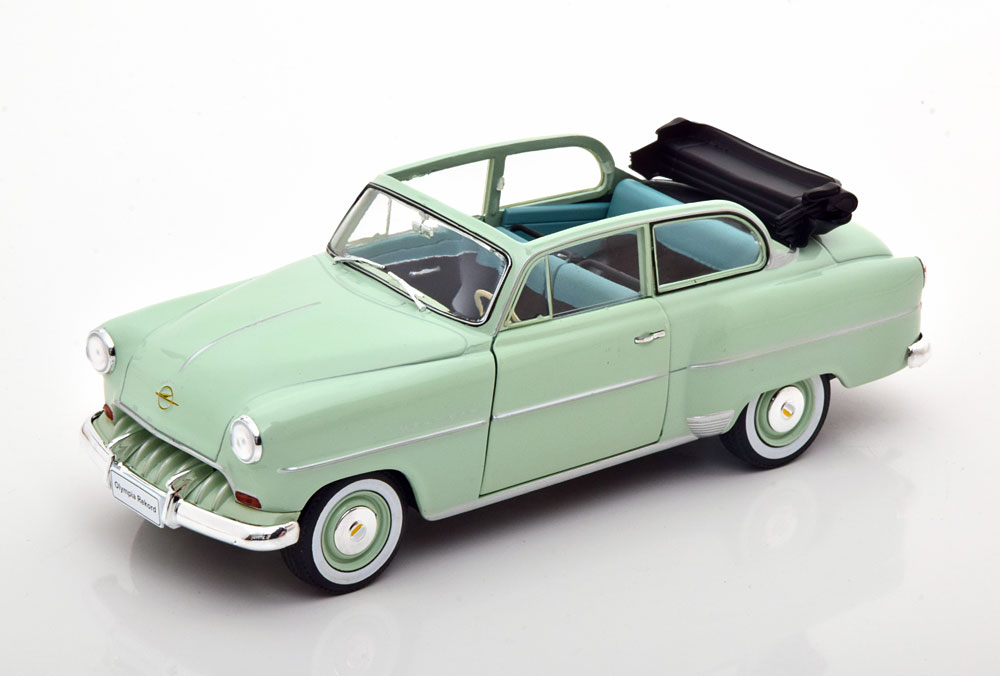 OPEL OLYMPIA REKORD CONVERTIBLE LIGHTGREEN