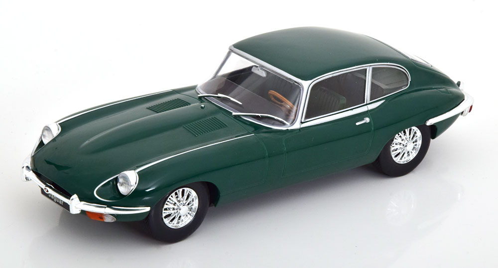 JAGUAR E-TYPE COUPE 1962 GREEN