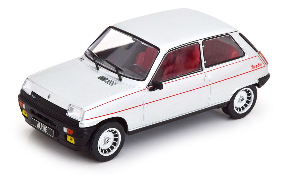 RENAULT 5 ALPINE TURBO 1982 SILVER/DECORATED