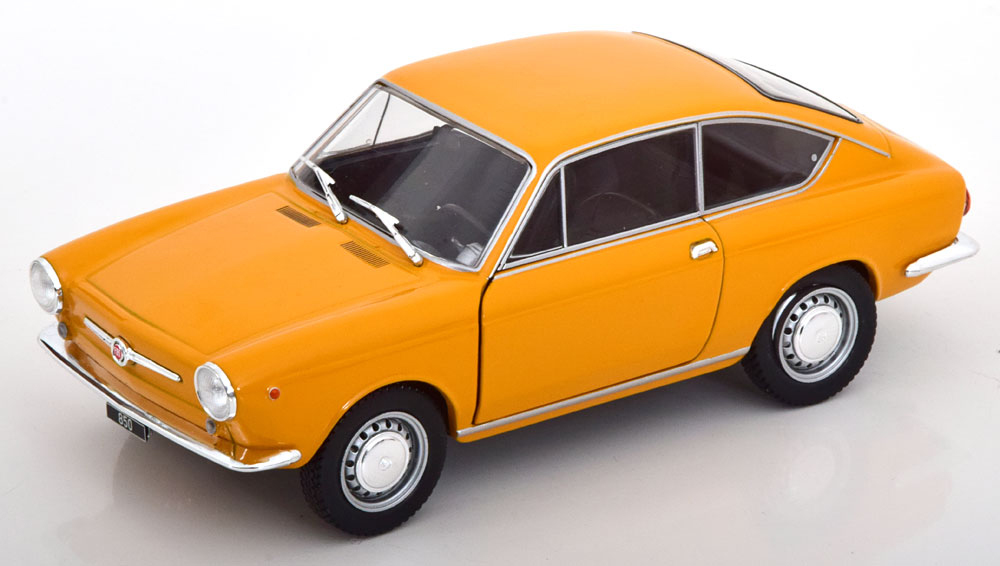 FIAT 850 COUPE, OCHRE-YELLOW