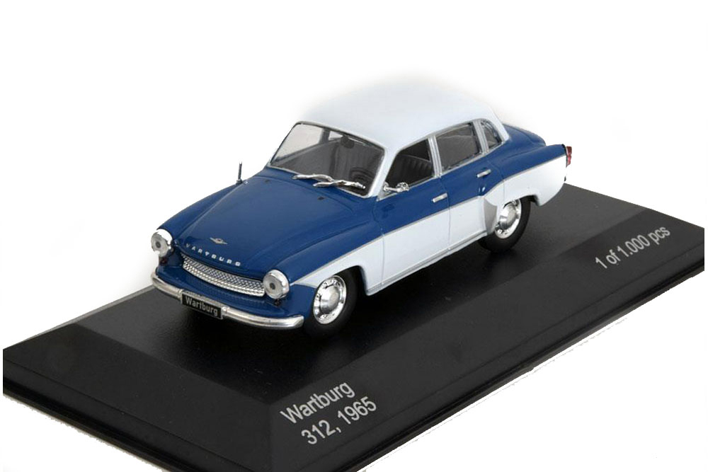 WARTBURG 312 1965 BLUE/WHITE