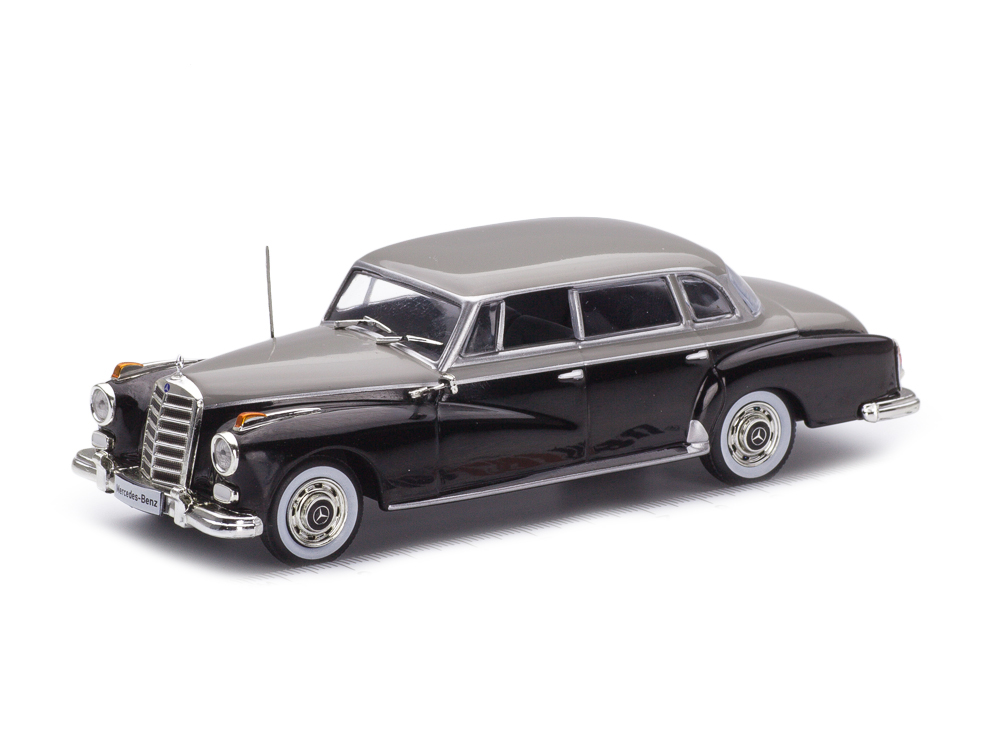 MERCEDES W189 300D 1957 BLACK/GREY / МЕРСЕДЕС 300Д ЧЕРНЫЙ