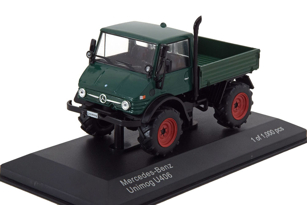 MERCEDES UNIMOG 406 4x4 1977 DARK GREEN