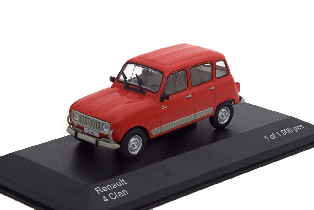 RENAULT 4 CLAN 1978 RED