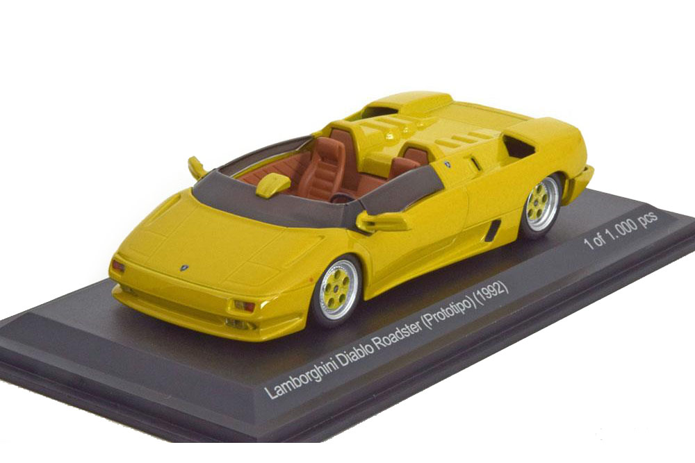 LAMBORGHINI DIABLO ROADSTER PROTOTIPO 1992 ЖЕЛТЫЙ