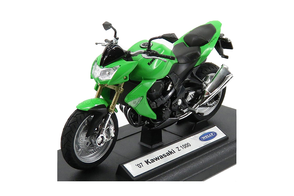 KAWASAKI Z1000 2007 GREEN/BLACK