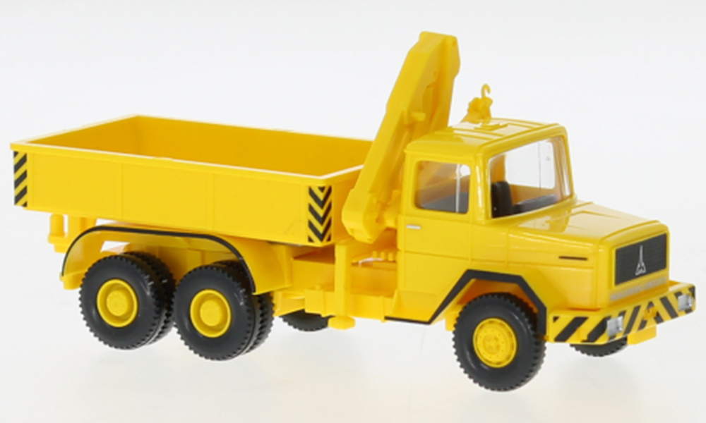 MAGIRUS SCHWERLASTZUGM GELB (ДЛИНА МОДЕЛИ 3-5 СМ)