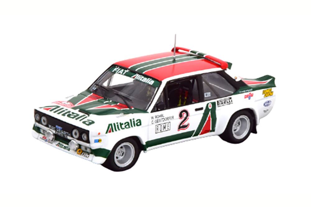 FIAT 131 ABARTH #2 RALLY MONTE CARLO 1978 ALITALIA ROHRL/GEISTDORFER