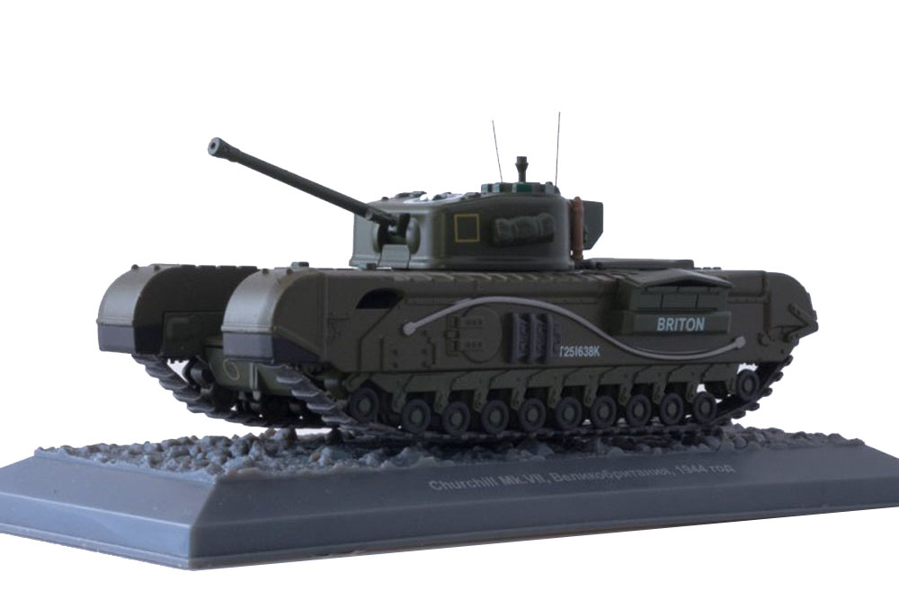 CHURCHILL MK.VII / ТАНК ЧЕРЧИЛЬ 1944 (НАШИ ТАНКИ БЕЗ ЖУРНАЛА)