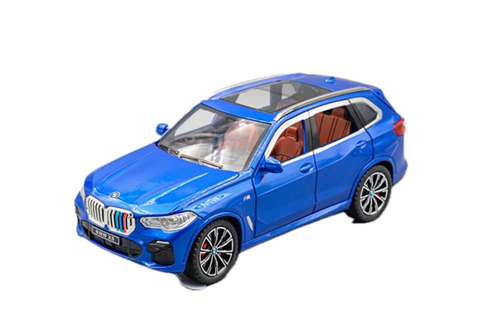 BMW X5, СИНИЙ (БЕЗ УПАКОВКИ)