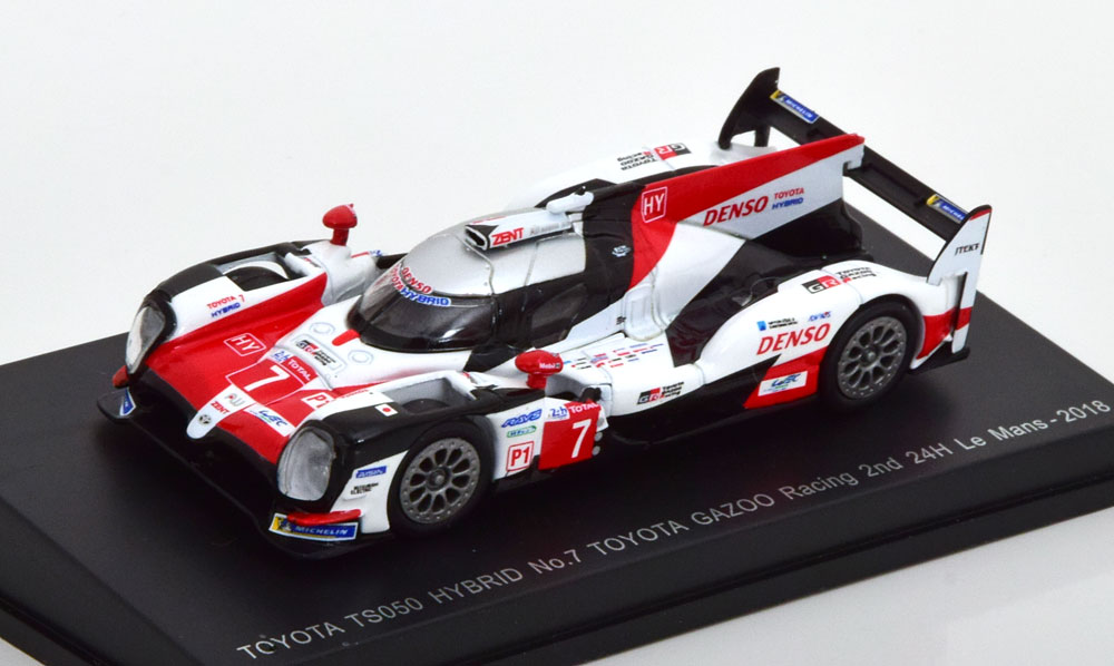 TOYOTA TS050 HYBRID NO 7 24H LE MANS 2018 (ДЛИНА МОДЕЛИ 6-10 СМ)
