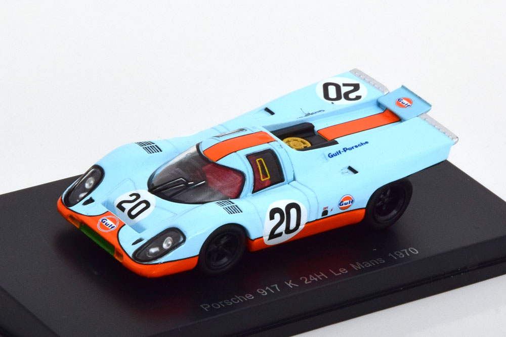 PORSCHE 917K NO 20 24H LE MANS 1970 GULF (ДЛИНА МОДЕЛИ 6-10 СМ)