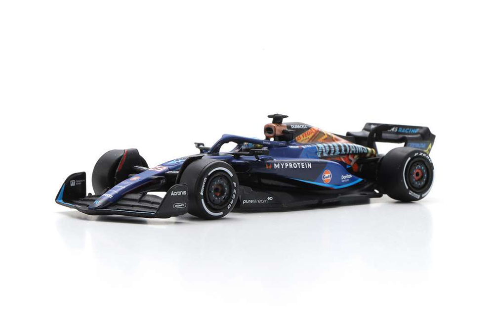 WILLIAMS F1 FW45 NO.23 WILLIAMS RACING LAS VEGAS GP 2023 ALEX ALBON (ДЛИНА МОДЕЛИ 6-10 СМ)