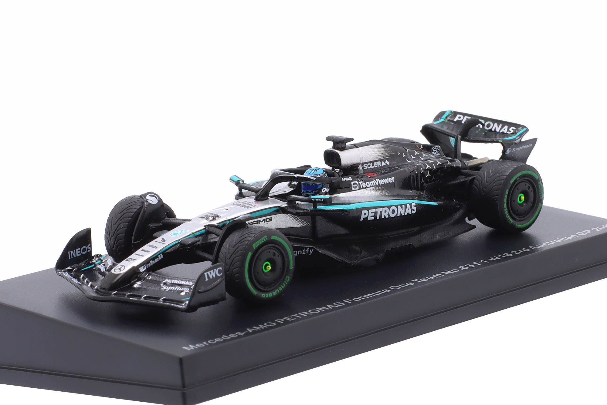 MERCEDES-AMG W16 #63 3RD AUSTRALIA GP FORMULA 1 2025 GEORGE RUSSELL / МЕРСЕДЕС-АМГ W16 3 МЕСТО АВСТРАЛИЯ ГРАН-ПРИ ФОРМУЛА-1 ДЖОРДЖ РАССЕЛЛ
