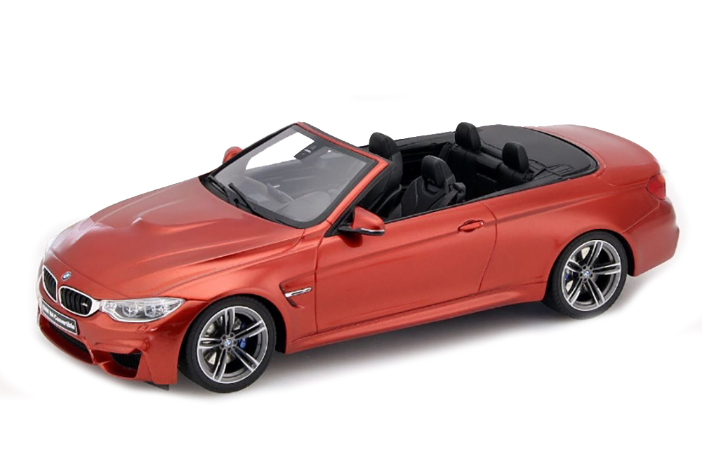 BMW M4 F83 CONVERTIBLE 2015 ORANGE-METALLIC LIMITED EDITION 600 PCS