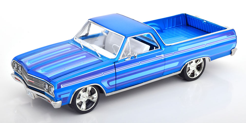 CHEVROLET EL CAMINO CUSTOMS 1965 BLUE METALLIC