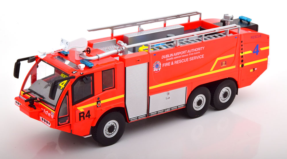 SIDES S3X TANKER TRUCK FIRE ENGINE AIRPORT DUBLIN RED