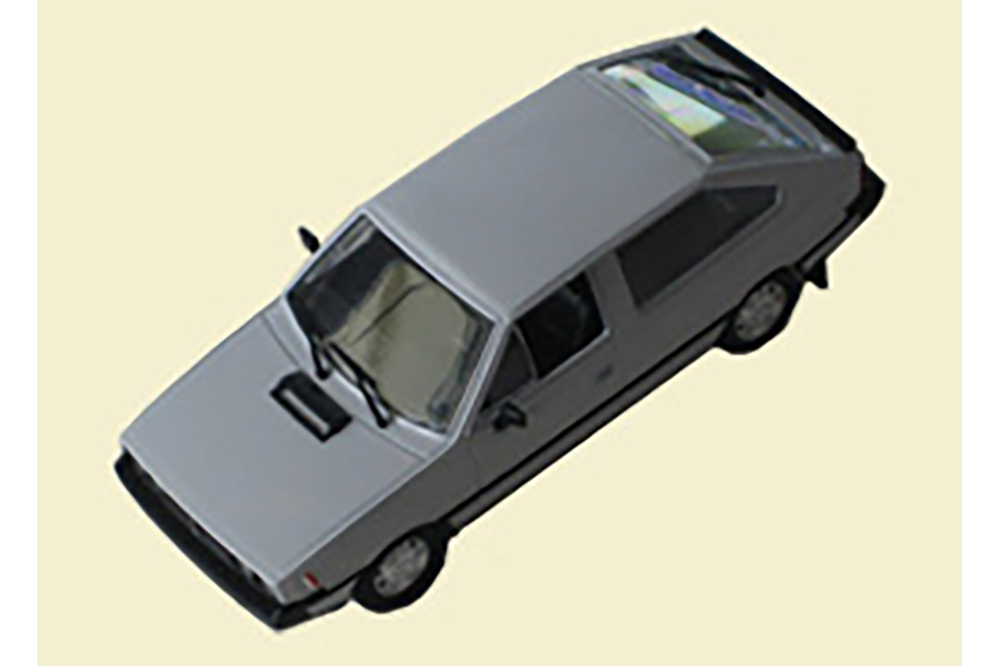 FSO POLONEZ COUPÉ, KULTOWE AUTA 64, WHITE