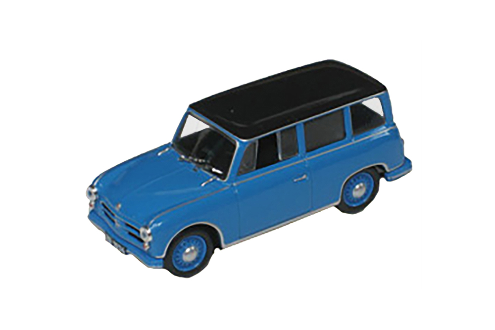 AWZ P70 KOMBI, KULTOWE AUTA 119, СИНИЙ