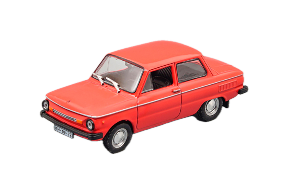 ZAZ 968M, KULTOWE AUTA 122, RED