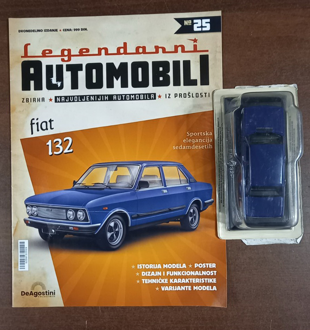 FIAT 132P, LEGENDARNI AUTOMOBILI 25