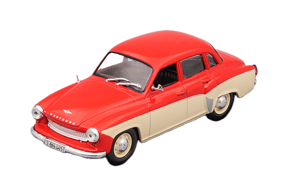 WARTBURG 312, MASINI DE LEGENDA 6, КРАСНО-БЕЛЫЙ
