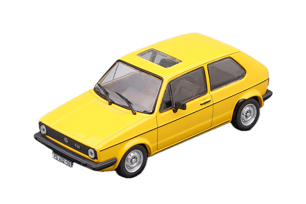 VW VOLKSWAGEN GOLF I JGL, MASINI DE LEGENDA 51, YELLOW