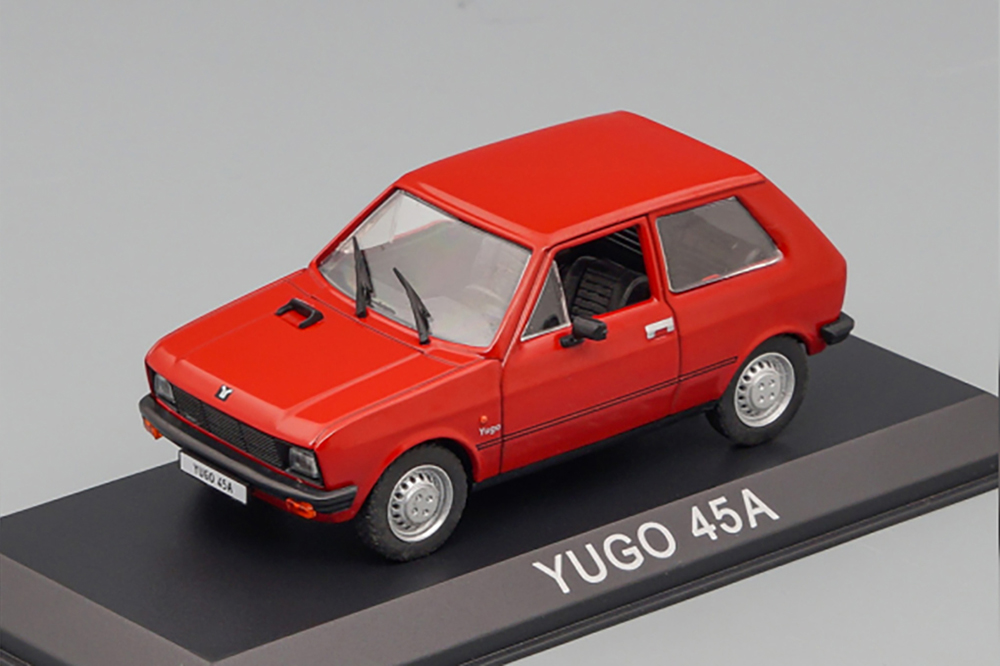 YUGO 45A, MASINI DE LEGENDA 69, КРАСНЫЙ