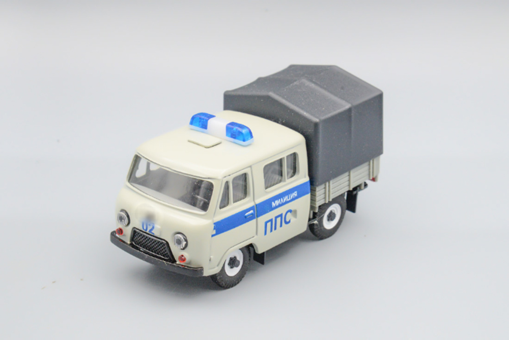 УАЗ 39094 ППС МИЛИЦИЯ, СЕРЫЙ