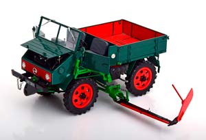 MERCEDES-BENZ UNIMOG 2010 1953, GREEN — фото 4