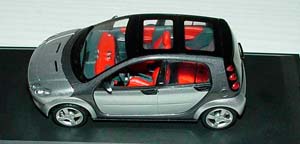 SMART FORFOUR 2004 (W454) STARLIGHT SILVER (СЕРЕБРИСТЫЙ С СЕРЫМ) — фото 3