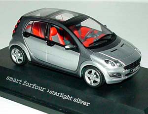 SMART FORFOUR 2004 (W454) STARLIGHT SILVER (СЕРЕБРИСТЫЙ С СЕРЫМ) — фото 4