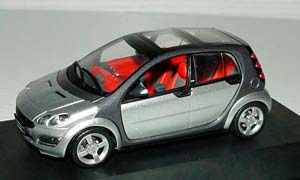 SMART FORFOUR 2004 (W454) STARLIGHT SILVER (СЕРЕБРИСТЫЙ С СЕРЫМ) — фото 7
