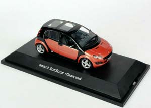 SMART FORFOUR 2004 (W454) FLAME RED (КРАСНЫЙ МЕТАЛЛИК С ЧЕРНЫМ) — фото 7