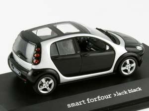 SMART FORFOUR 2004 (W454) JACK BLACK (ЧЕРНЫЙ С СЕРЕБРИСТЫМ) — фото 3