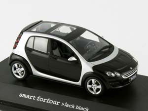 SMART FORFOUR 2004 (W454) JACK BLACK (ЧЕРНЫЙ С СЕРЕБРИСТЫМ) — фото 6