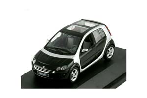 SMART FORFOUR 2004 (W454) JACK BLACK (ЧЕРНЫЙ С СЕРЕБРИСТЫМ) — фото 1