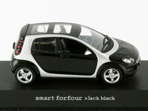 SMART FORFOUR 2004 (W454) JACK BLACK (ЧЕРНЫЙ С СЕРЕБРИСТЫМ) — фото 2